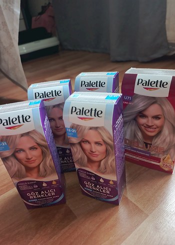 Palette Saç Boyası 12-21 Açık Sarı 5 adet - Görsel 4