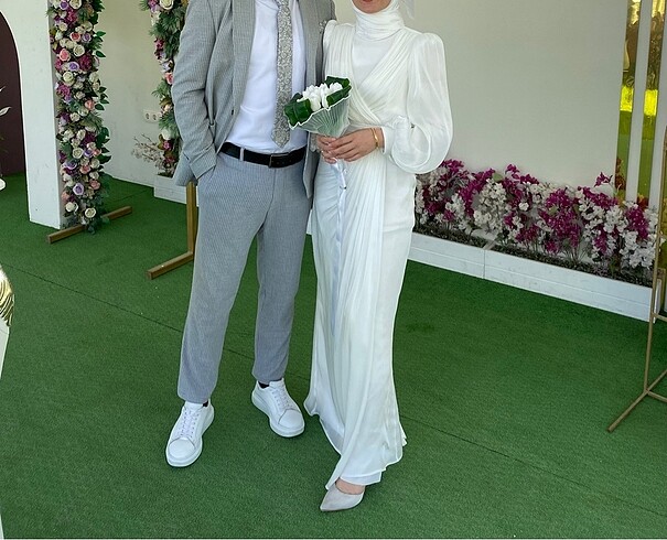 s Beden Tesettür nikah elbisesi