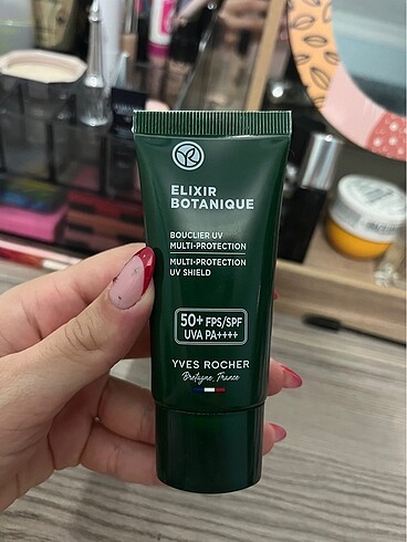 Yves rocher 50 spf güneş kremi