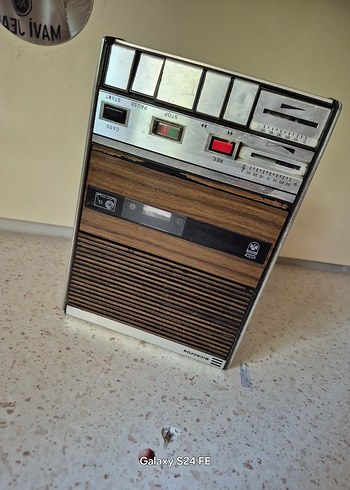Grundig c.410 1970 kaset çalar