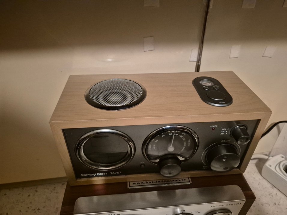 OnTA767 Model Bej Gri radyo - Görsel 2