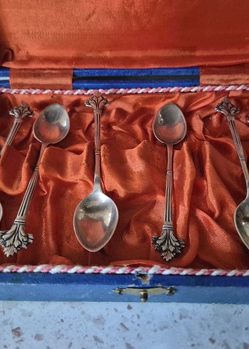 gümüş Çay Kaşığı Seti - Görsel 2