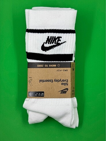 m Beden beyaz Renk Nike çorap