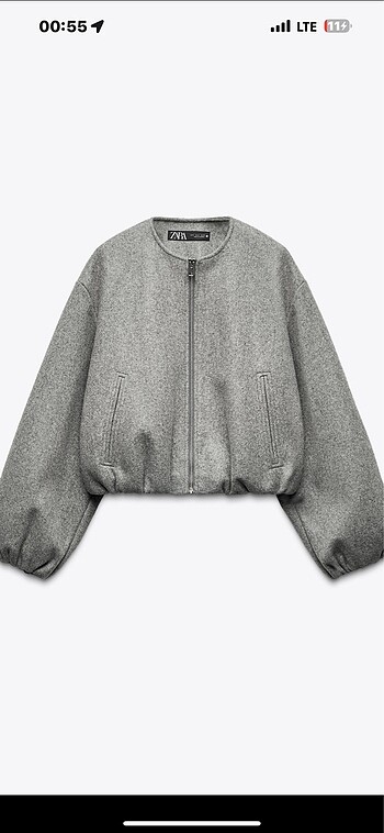 ZARA BOMBER CEKET