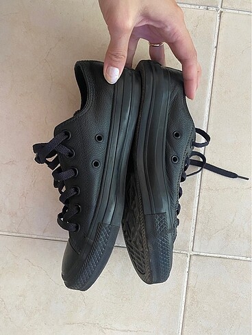 37 Beden Orjinal Deri Converse