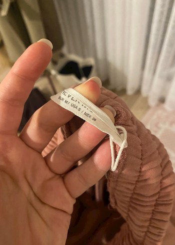 Kadın Kahverengi Midi Kumaş Pantolon - Görsel 2