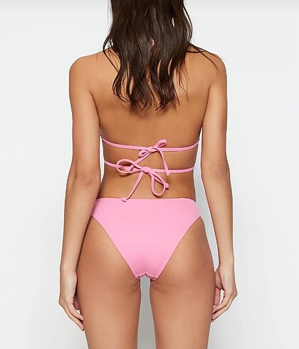 40 Beden pembe Renk Bikini Takımı