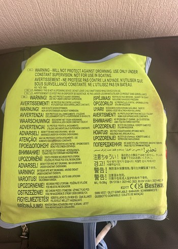 Renkli Çocuk Can Yeleği Swimo - Görsel 2