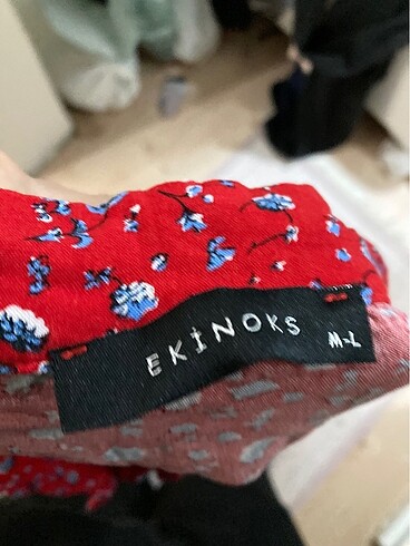 m Beden Etek çiçekli