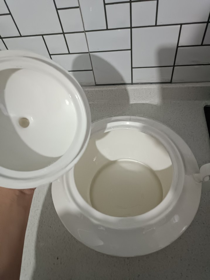 Çiçek Desenli Beyaz Kapaklı Porselen Çorba Kasesi - Görsel 3