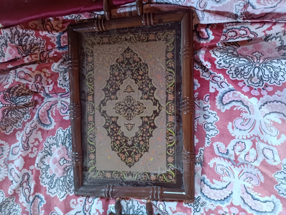 Koyu Kahverengi Ahşap Çerçeve - Görsel 2