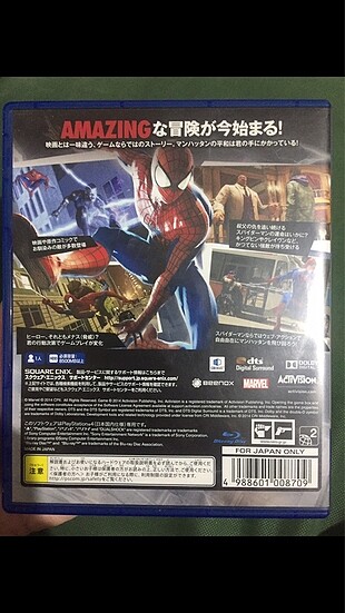 Ps4 çince the amazing spiderman