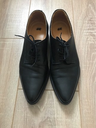 H&M Gercek Deri Loafer. Oxfoard. Deri Ayakkabi.