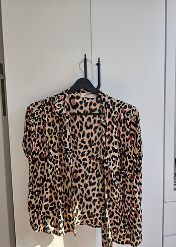 Bershka bershka leopar gömlek