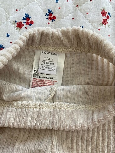 LC Waikiki 1-3 ay kadife alt