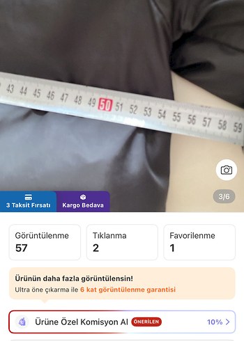 Siyah Fermuarlı Erkek Mont - Görsel 6