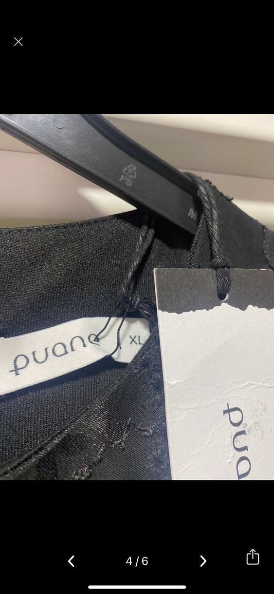 Nakışlı Siyah Uzun Renkli Elbise - Görsel 3