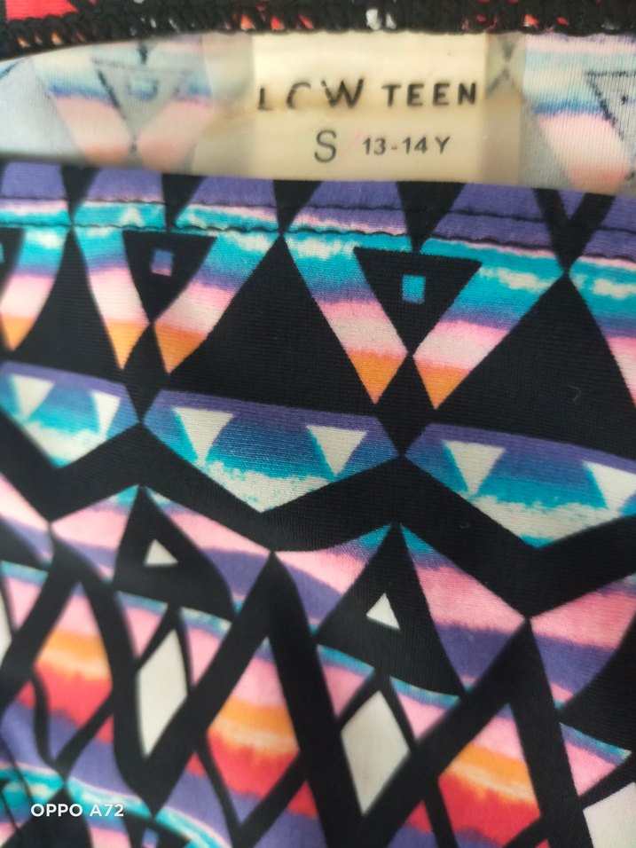 Çok Renkli Bohem Kadın Bikini Takımı - Görsel 4