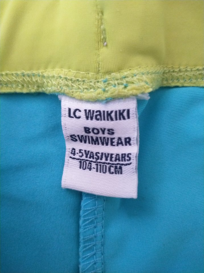 Renkli Baskılı Erkek Çocuk Mayo Şortu - Görsel 5