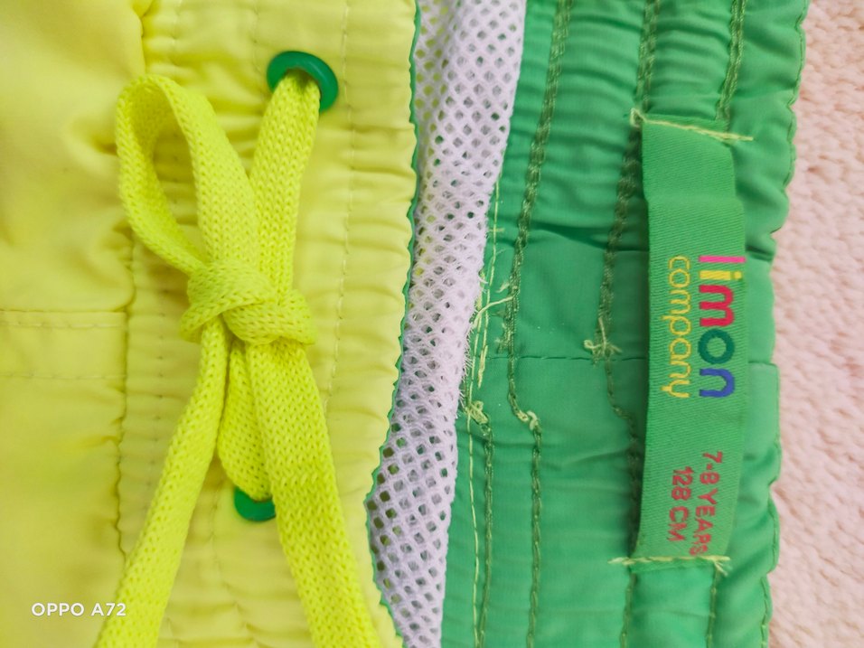 Neon Yeşil Deniz Şortu - Görsel 4