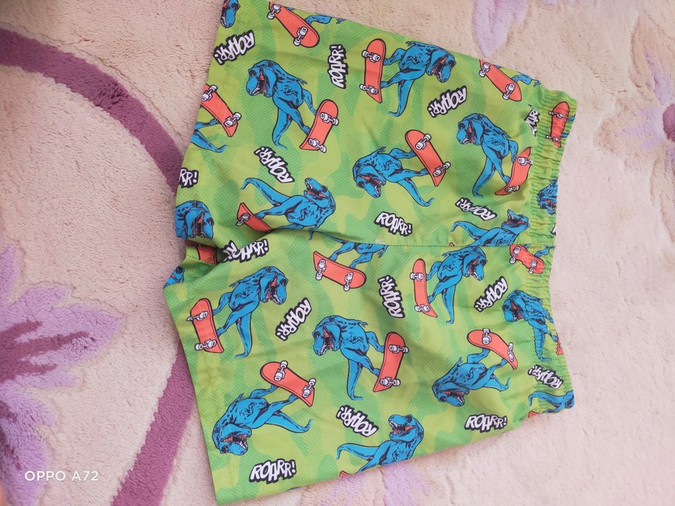 Renkli Baskılı Erkek Şort - Görsel 2