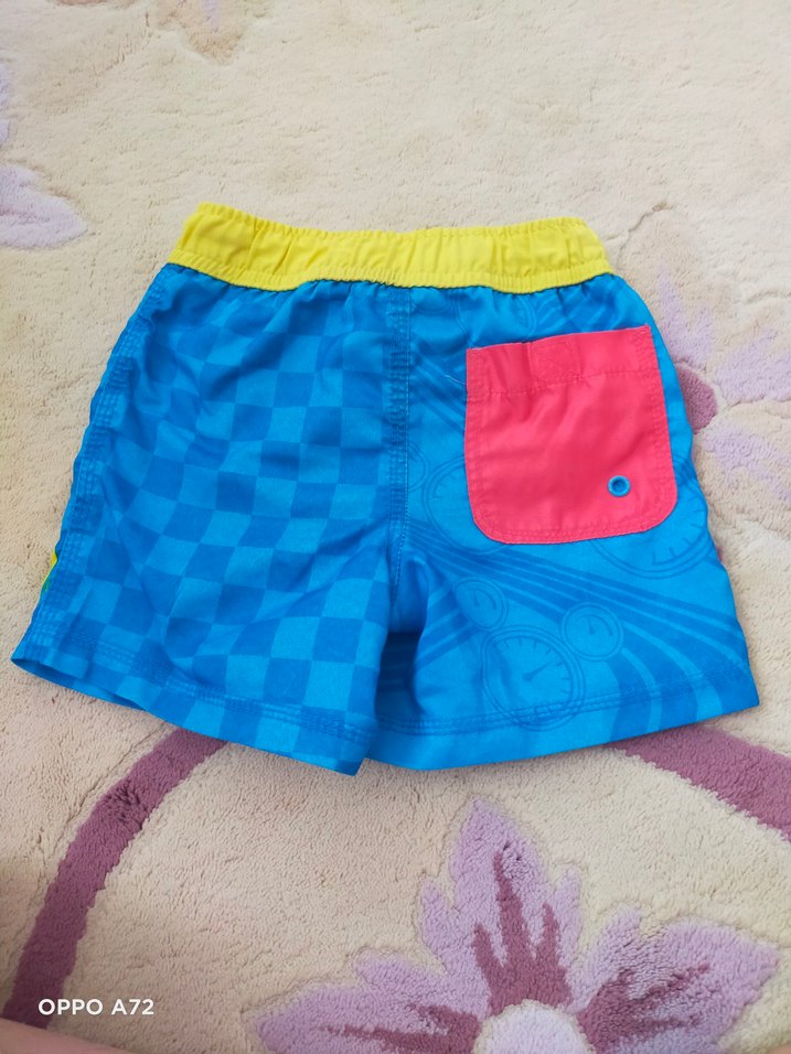 Renkli Pop Kültür Desenli Erkek çocuk Şort - Görsel 2