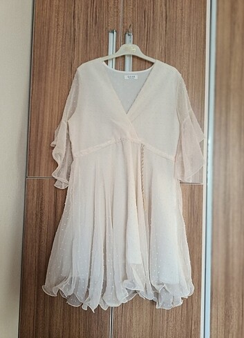 xl Beden Uçuş uçuş elbise