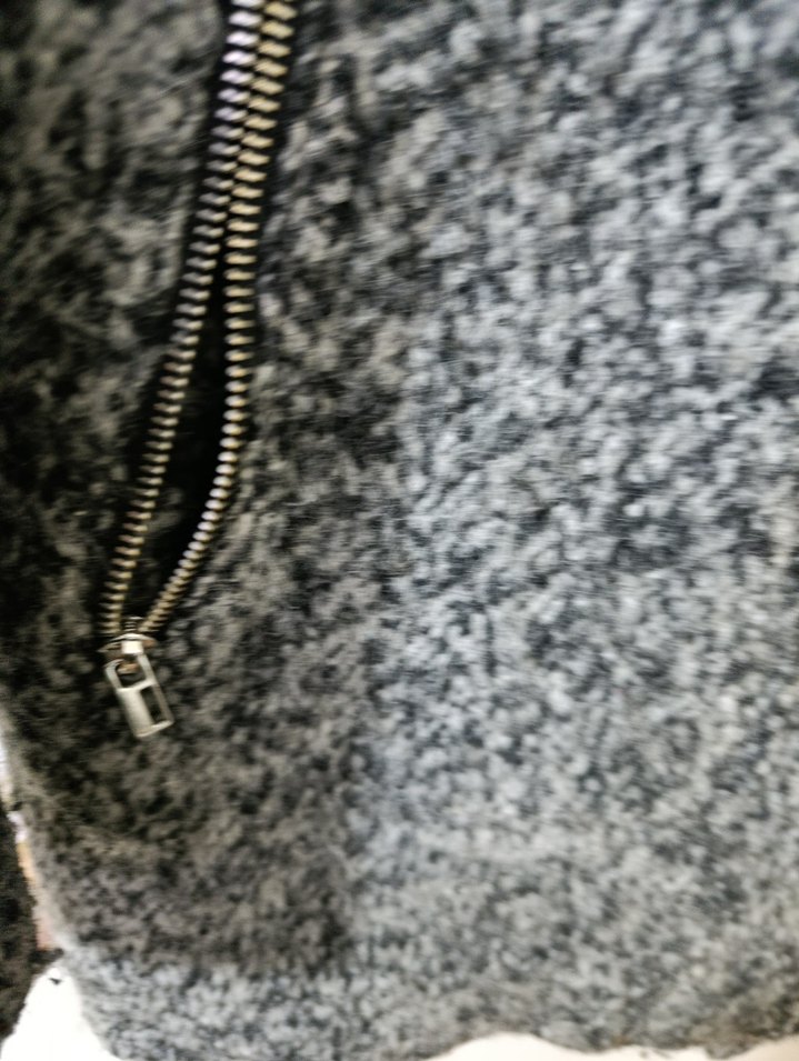 Gri Midi Yünlü Kadın Kaban - Görsel 2