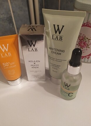 Wlab kozmetik kremler ve serum (rezerve edildi) 