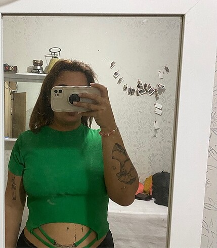 Yeşil bluz?