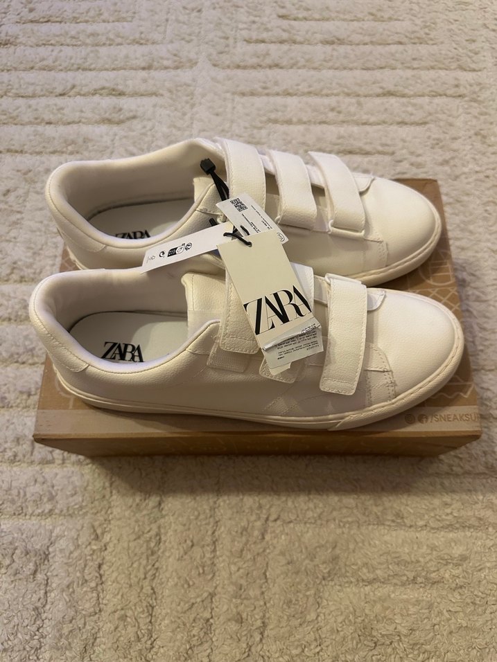 Zara Beyaz Erkek Günlük Spor Ayakkabı - Görsel 2