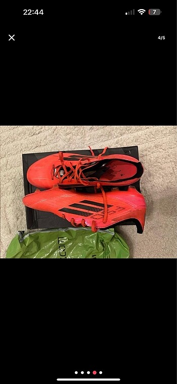 tek ebat Beden pembe Renk Adidas f50 pro krampon