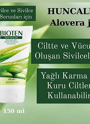 Aloeveralı jel 