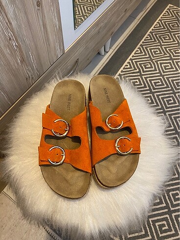 Nine west turuncu terlik