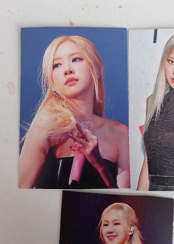 Beden Renk Blackpink Rosé 3 adet photocard