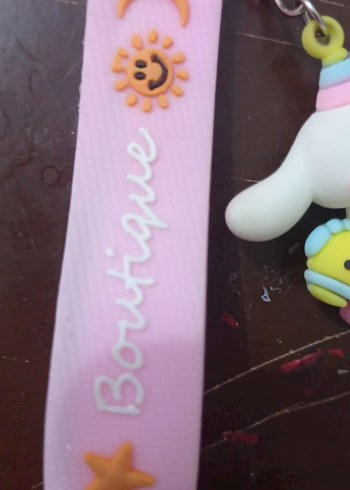  Beden pembe Renk Pembe Cinnamoroll anahtarlık