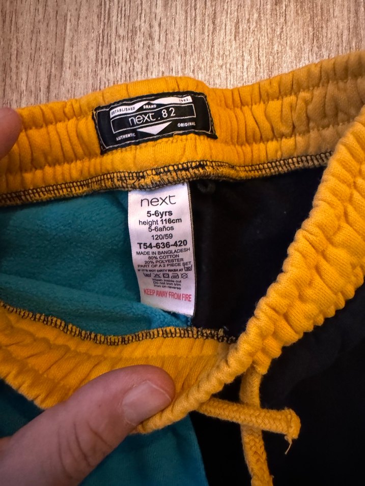 Renkli Kapüşonlu Erkek Eşofman Takımı - Görsel 4