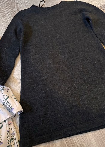 Kız Çocuk Nakışlı Fırfırlı Elbise - Görsel 4