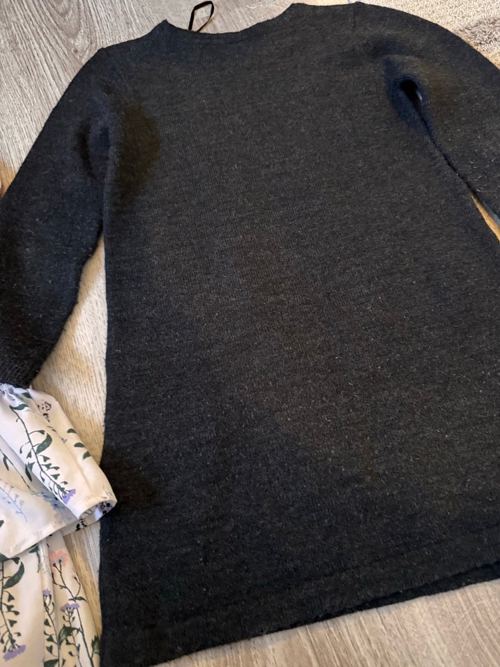 Kız Çocuk Nakışlı Fırfırlı Elbise - Görsel 4