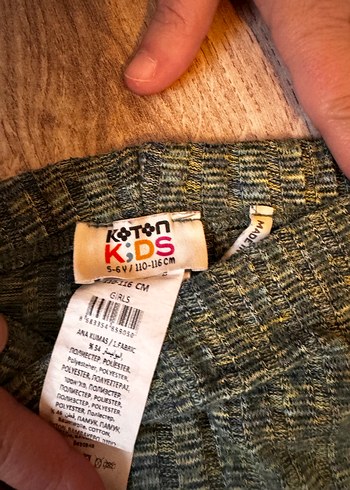 Gri Triko Mini Pantolon - Görsel 4