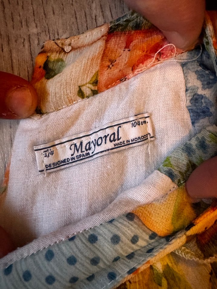 Çiçek Desenli Renkli Mini Fırfırlı Etek - Görsel 2