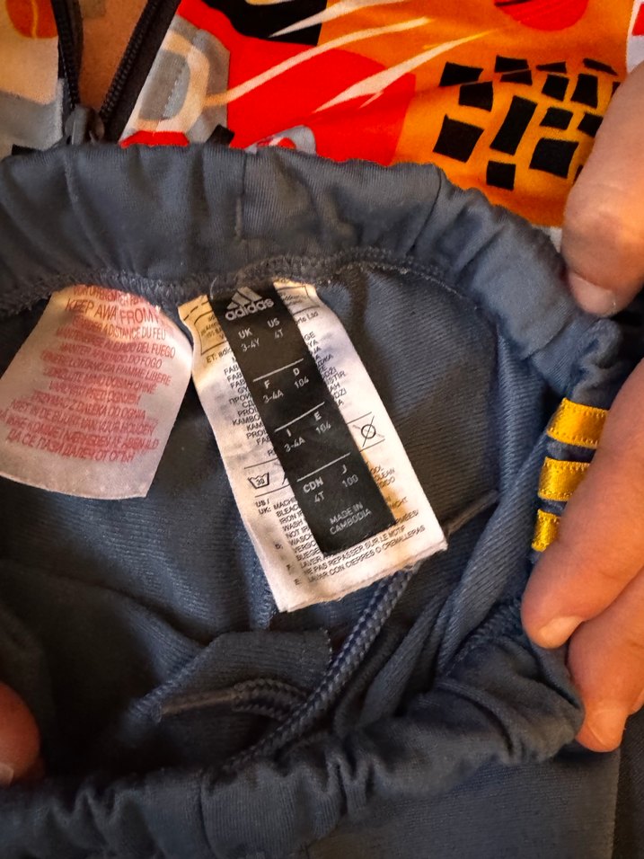 Kapüşonlu, Fermuarlı Çok Renkli Erkek Eşofman Takımı - Görsel 2