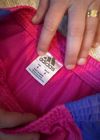 Kız çocuk Renkli Tie-Dye Mini Spor Elbise - Görsel 2