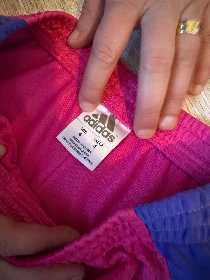 Kız çocuk Renkli Tie-Dye Mini Spor Elbise - Görsel 2