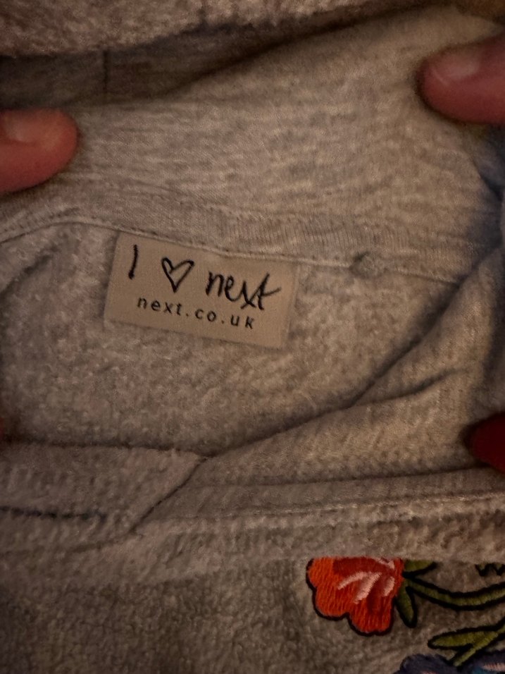 Gri Nakışlı Örgü Erkek Çocuk Hırka - Görsel 5