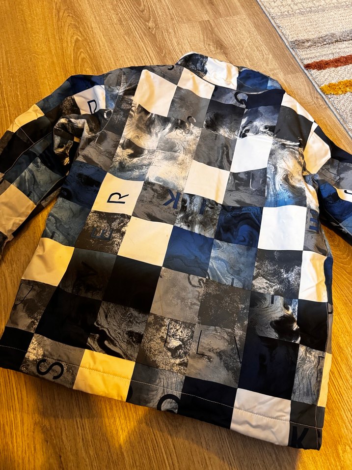 Erkek Gri Bağlamalı Kayak Ceketi - Görsel 2