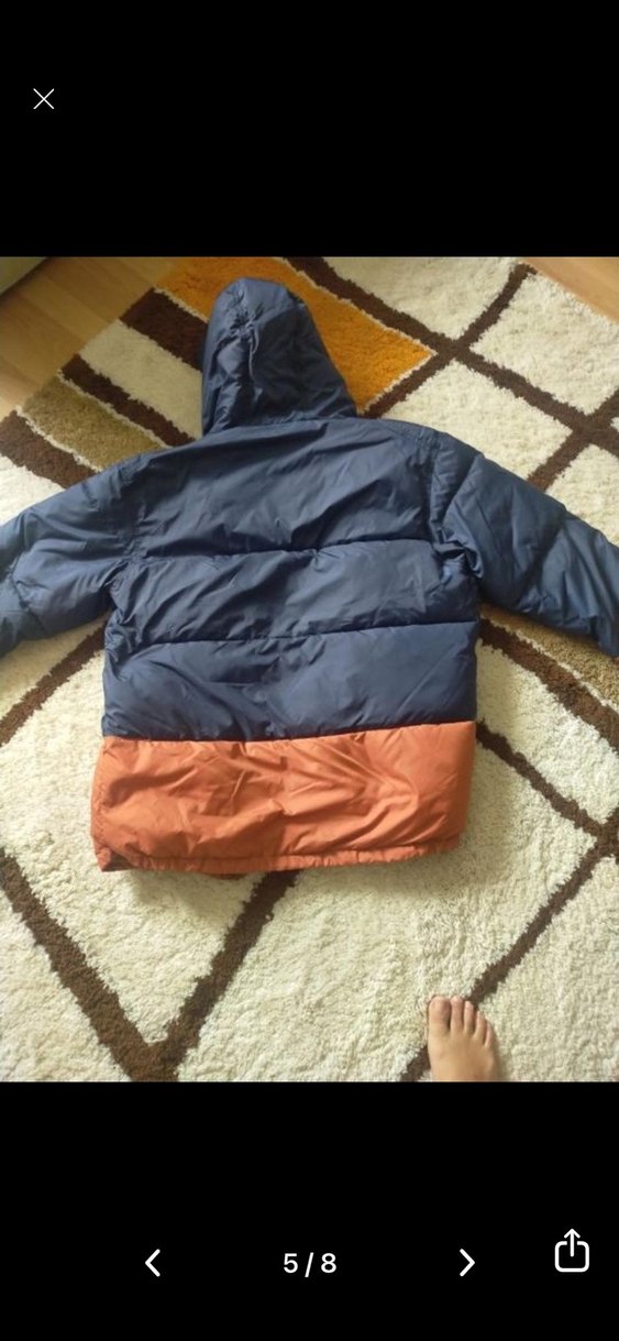 Kapüşonlu Fermuarlı Erkek Çocuk Mont - Görsel 2