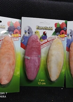 Eurogold meyveli mürekkep balığı kemiği 12 cm 2li paket x 3 adet