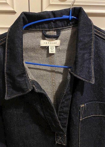 38 Beden lacivert Renk Kadın Lacivert Kısa Kollu Denim elbise
