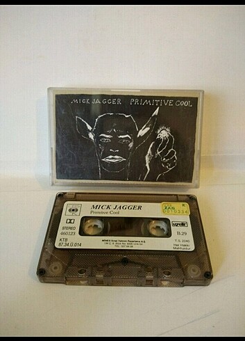 Kaset Mick jagger primitive cool rock albümü 